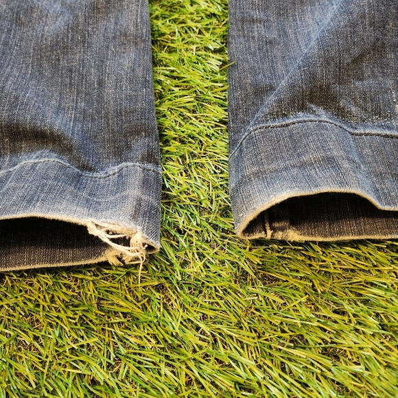 Vintage Y2K Womens Bell Bottom Flair Jeans. Vintage Denim 90s - Picture 9 of 11